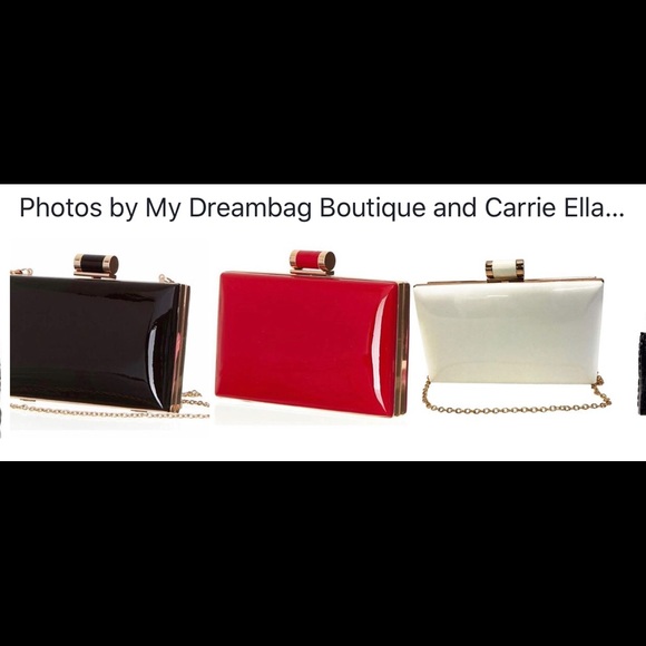 “Rumor Has It” Patent Leather Clutch
